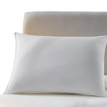 Travesseiro Suporte Médio Ortobom Percal 200 Fios e Fibra Siliconada 50x70 cm Antialérgico