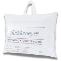 Travesseiro Toque De Pluma 50x70cm Branco Buddemeyer Algodão