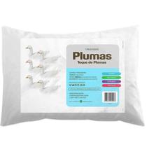 Travesseiro Toque de Pluma Absolut Carinhoso Extra Macio Lavável Higiênico Antimofo Não Alérgico Sono Dormir