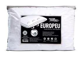 Travesseiro Toque de Pluma Europeu - Master Comfort