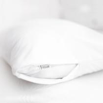 Travesseiro Toque de Pluma - Extra Macio - 100% Algodão - 233 Fios - Branco - 50x70 cm