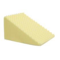 Travesseiro Triangular com Capa Malha 100% Algodão Encosto Almofada Anti Varizes Anti Refluxo BF Colchões