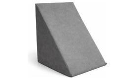 Travesseiro Triangular Encosto Anatômico Almofada de Apoio Espuma Capa Removível em Suede Travesseiro Triangular Encosto Anatômico Almofada de Apoio Espuma Capa Removível em Suede