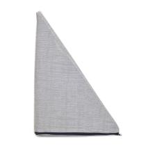 Travesseiro Triangular Encosto Anatômico Almofada de Apoio Espuma D33 Leitura Capa Removível Zíper Adulto