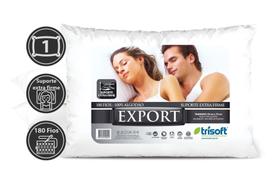 Travesseiro Trisoft Extra Firme Percal 180 Fios 50x70 Export