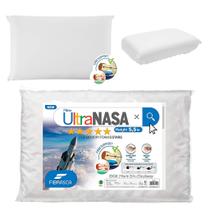 Travesseiro Ultra Nasa Dupla Face Massageador 14 De Altura Para Fronha 50x70 Ajustável