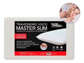 Travesseiro Visco Master Slim Com Tecnologia Nasa.