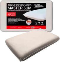 Travesseiro Visco Master Slim Conforto Maciez Visco Elástico