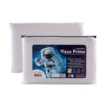 Travesseiro Visco Prime de espuma Viscoelástica antialérgico 50x70cm F.A. Colchões
