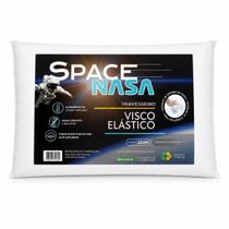 Travesseiro Viscoelástico Nap Space Nasa Branco 12cm para Conforto e Suporte Ideal Travesseiro Viscoelástico Nap Space Nasa Branco 12cm para Conforto e Suporte Ideal
