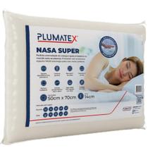 Travesseiro Viscoelástico Super Nasa 14cm Altura Plumatex