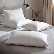 Travesseiros ALTO e MACIO tecido de Algodão percal 180 fios em Lavavel 70x50 cm KIT 02 unidades enchimento de silicone Travesseiros ALTO e MACIO tecido de Algodão percal 180 fios em Lavavel 70x50 cm KIT 02 unidades enchimento de silicone