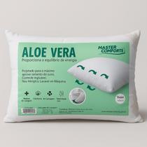 Travesseiros Antialérgico 50x70 Super Macio Aloe Vera
