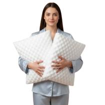 Travesseiros Antialérgico Impermeável Soft Easy Lavável Branco Noite Tranquila