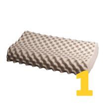 Travesseiros Bolinha Látex Natural Suporte Ortopédico para Coluna Cervical LTX Sleep