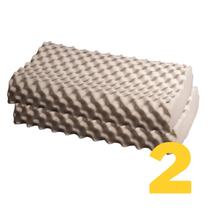 Travesseiros Bolinha Látex Natural Suporte Ortopédico para Coluna Cervical LTX Sleep