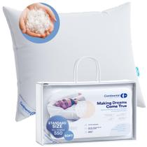 Travesseiros Continental Bedding 100% luxuosos de tamanho padrão