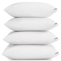 Travesseiros de Luxo Piwaal para Cama Pacote com 4 Unidades Tamanho Padrão Alternativa de Plumas