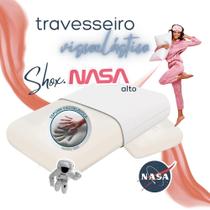 Travesseiros NasaX Alto Viscoelástico 13cm