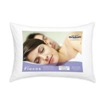 Travesseiros Ortobom mais Firme e alto 45x65cm Antialérgico antiácaro Flocos de espuma flocado Travesseiros Ortobom mais Firme e alto 45x65cm Antialérgico antiácaro Flocos de espuma flocado