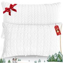 Travesseiros Queen Size Mislili - Conjunto 2 Unidades - Penugem Alternativa Premium Travesseiros Queen Size Mislili - Conjunto 2 Unidades - Penugem Alternativa Premium