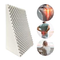Travesseiros Triangular P/ Coluna Ergonômico Melhora Postura