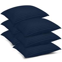 Travesseiros Utopia Bedding, tamanho padrão (azul marinho), conjunto de 6 Travesseiros Utopia Bedding, tamanho padrão (azul marinho), conjunto de 6