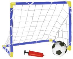 Travinha Futebol Gol Golzinho Infantil Brinquedo Bola 48cm Brinquedo Travinha Futebol Gol Golzinho Infantil Brinquedo Bola 48cm Brinquedo