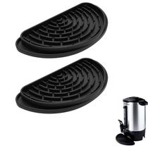 Tray brikinte, pacote com 2 unidades, coletor de café de silicone para dispensador