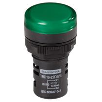 TRD16-22DS/4 Sinalizador 22mm 110V Verde Tramontina