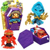 Treasure X Monster Gold Mini Monstros Halloween Candide