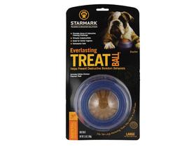 Treat Ball Starmark Everlasting Large para cães com 1 guloseima Treat Ball Starmark Everlasting Large para cães com 1 guloseima