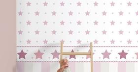 Treboli Dandino é o papel de parede ideal para decorar quarto de bebê, com estampas delicadas e temas adequados aos pequ - ICH