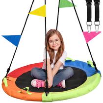 Tree Swing HeyZoo Saucer Flying 101,6 cm para crianças com capacidade para 408 kg