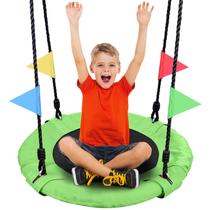 Tree Swing Odoland 24 Kids - Pires ao ar livre Swing Green