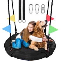 Tree Swing Odoland Outdoor Kid 900D impermeável Oxford Black
