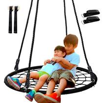 Tree Swing SUPER DEAL Spider Web 40" Round Net Swing