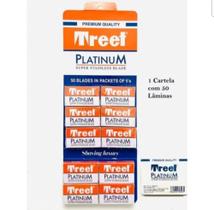 treet Platinum Super Inoxidavel 10x5 Laminas 50 Peças treet Platinum Super Inoxidavel 10x5 Laminas 50 Peças