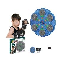Treinador De Boxe Musical Inteligente Bluetooth Infantil Com 4/6 Teclas, Alvo Eletrônico De Parede,