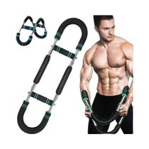 Treinador De Braços E Peito Em Aço Inoxidável Com Resistência Ajustável, Ferramenta De Fitness Para