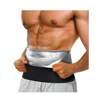 Treinador De Cintura De Emagrecimento Masculino Sauna Cinto De Suor Corpo Shaper Espartilho Barriga