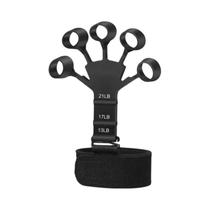 Treinador De Dedos De Silicone Com 5 Dedos Para Fortalecimento, Recuperação, Flexão, Extensão E