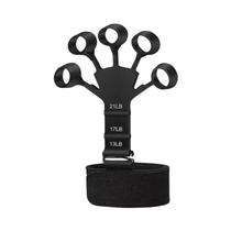 Treinador De Dedos De Silicone Com Cinco Dedos, Dispositivo De Terapia Para Punho, Fortalecedor De