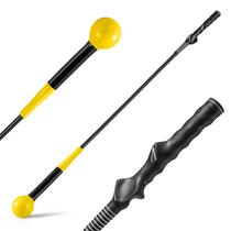 Treinador de Swing de Golfe ULTIMATE 100 cm Canhoto Amarelo Treinador de Swing de Golfe ULTIMATE 100 cm Canhoto Amarelo