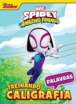 Treinando A Caligrafia Marvel Spidey - Palavras - Bicho Esperto