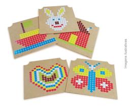 Treino Cerebral Brinquedo Pedagógico Educativo Carimbras +3