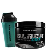 Treino Intenso Com O Pré Treino Black Out 150g - Bulky Labs