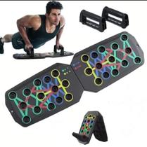 Treino Livre Prancha Multi Exercícios Força Portátil Flexão