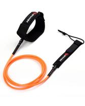 Trela de prancha de surf Abahub Premium 7 pés x 7 mm para prancha curta