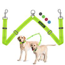 Trela dupla para cães Brilliant Paw Splitter de 1 polegada de largura